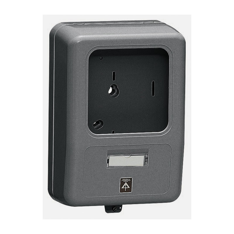 電力量計ボックス(化粧ボックス)ダークグレー WP-0DG-Z (5個価格) 未来工業(MIRAI) WP-0DG-Z