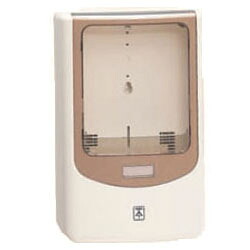 電力量計ボックス(バイザー付)ミルキーホワイト WPN-2M (5個価格) 未来工業(MIRAI) WPN-2M