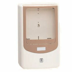 電力量計ボックス(バイザー付)ミルキーホワイト WPN-2VM (5個価格) 未来工業(MIRAI) WPN-2VM