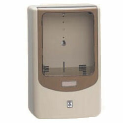 電力量計ボックス(バイザー付)ベージュ WPN-3J-Z (5個価格) 未来工業(MIRAI) WPN-3J-Z
