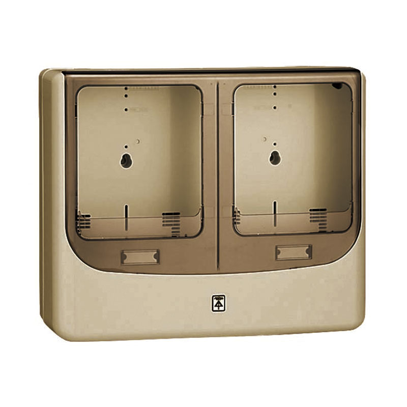 電力量計ボックス(バイザー付)ベージュ WPN-3WJ-Z 3個価格 未来工業(MIRAI) WPN-3WJ-Z