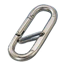 ステンレス金具 プチカラビナ(ハズレ止め付)20個価格 水本機械 PK-5 |大工道具・金物の専門通販アルデ