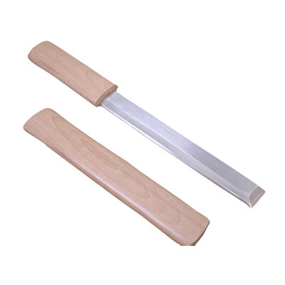 昭三作 ヌシヤ小刀 鞘入り 180mm 磨き仕様 池内刃物 4-180C