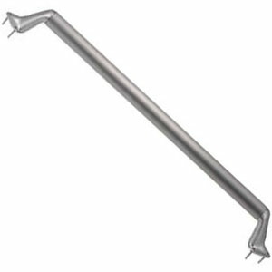 I形 補助手摺(ヘアライン)径34×400 受注生産品 浅野金属工業 AK42906H