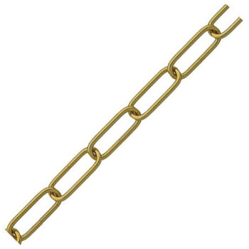 ファインカラーチェイン(鎖)(リンクCタイプ)30m(箱入)線径3.0mm【取寄せ品】 ニッサチェイン IL30E ｜大工道具・金物の専門通販アルデ
