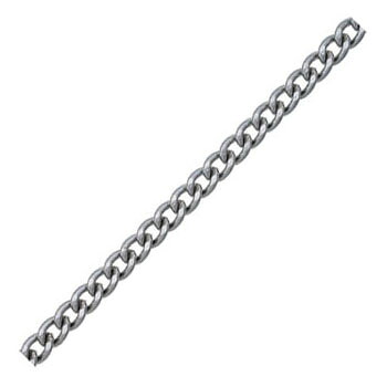 鉄チェイン(鎖)(フリクションショートマンテル)30m(箱入)線径3.0mmクローム【取寄せ品】 ニッサチェイン IS30F