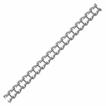 ステンレスチェイン(鎖)(ラダー)10m(箱入)線径2.0mm【取寄せ品】 ニッサチェイン SR220