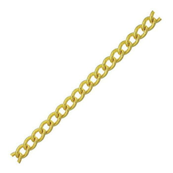 真鍮チェイン(鎖)(ショートマンテル)30m(箱入)線径3.2mm【取寄せ品】 ニッサチェイン BS32