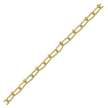 真鍮チェイン(鎖)(ビクター)30m(箱入)線径1.6mm【取寄せ品】 ニッサチェイン BV16 ｜大工道具・金物の専門通販アルデ