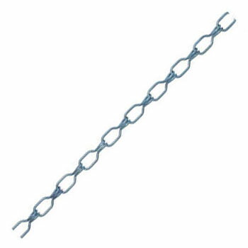 鉄チェイン(鎖)(ライト)30m(箱入)クローム【取寄せ品】 ニッサチェイン IR113