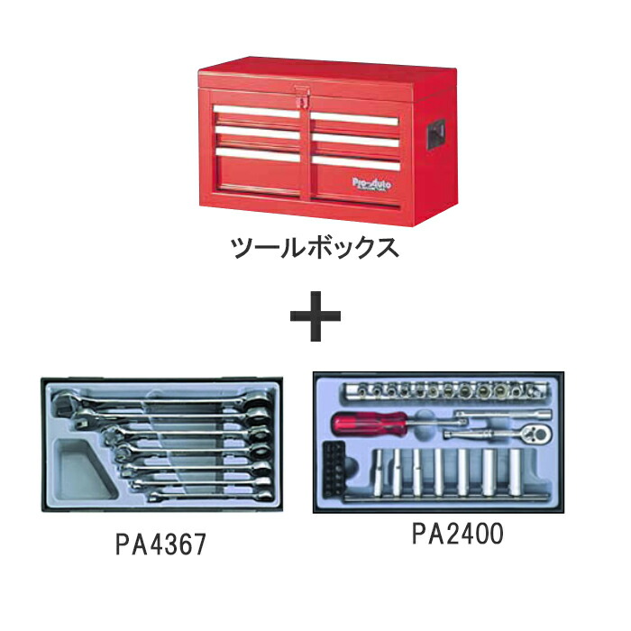 Pro-Autoツールキット(303シリーズ)303-02M SEK(スエカゲ) 303-02M
