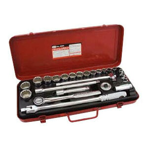 24PC.ソケットレンチセット 差込角12.7mm SEK(スエカゲ) 4024
