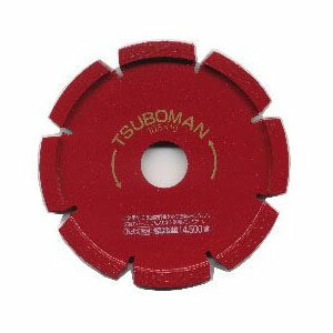 ダイヤモンドカッター目地切平型 外径105×厚4×チップ幅7 取寄せ品 S-105×4.0(S)×20