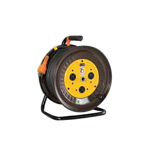 三相200V電工ドラム(屋内型)30m アース付【取寄品】 日動 ND-E330-20A