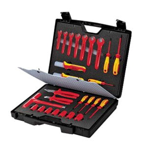 絶縁工具セット プラスチックケース付け KNIPEX(クニペックス) 989912