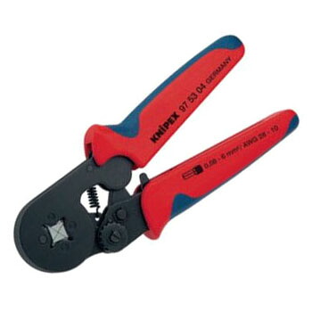 ワイヤーエンドスリーブ圧着ペンチ(SB) KNIPEX(クニペックス) 9753-04 ｜大工道具・金物の専門通販アルデ