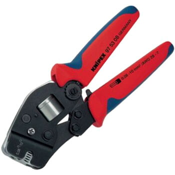 ワイヤーエンドスリーブ圧着ペンチ(SB) KNIPEX(クニペックス) 9753-08