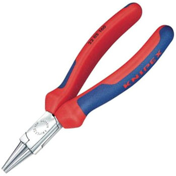 丸ペンチ 口先の長さ30×長さ160mm KNIPEX(クニペックス) 2205-160