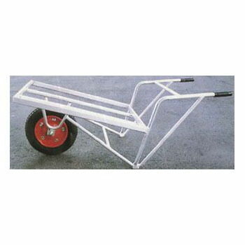 アルミ角パイプー輪車 760×540mm メーカー直送 代引不可 ナガノ DAB-760