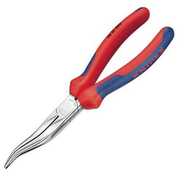 メカニックプライヤー 口先の長さ73mm 巾2.5mm KNIPEX(クニペックス) 3835-200