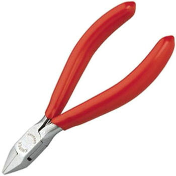 エレクトロニクスニッパー 口先の長さ18×長さ130mm KNIPEX(クニペックス) 7721-130