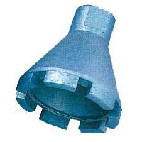 コニカルダイヤ 50×6×5×M10 ナニワ研磨工業 FE5053