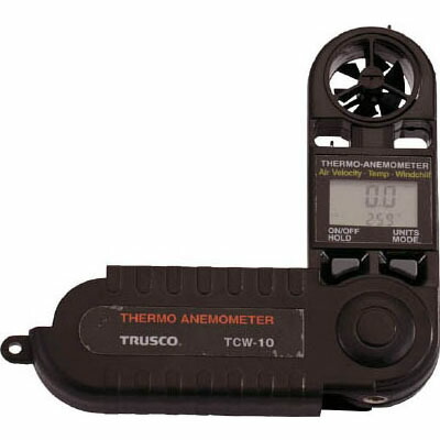 風速計 風速・温度 トラスコ TCW10