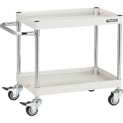 ファルコンワゴン(ウレタン車輪)間口750×奥行500×高さ600mm ホワイト トラスコ FAW672UW 40,326円