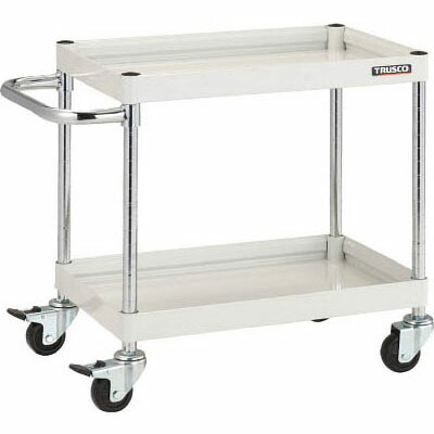 ファルコンワゴン 間口750×奥行500×高さ740mm ホワイト トラスコ FAW773W