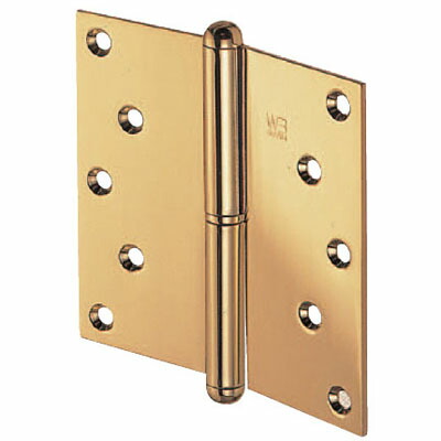 ステンキャノン二管丁番(右)102×102 仙徳 1枚価格 ※メーカー取寄品 シロクマ BS-102