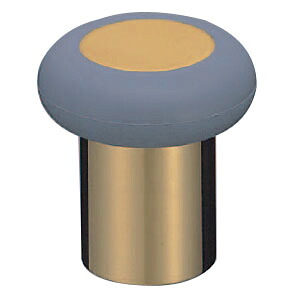 真鍮 ドーナツ戸当り 45mm 金 1箱6個価格 ※メーカー取寄品 シロクマ RB-26 |大工道具・金物の専門通販アルデ