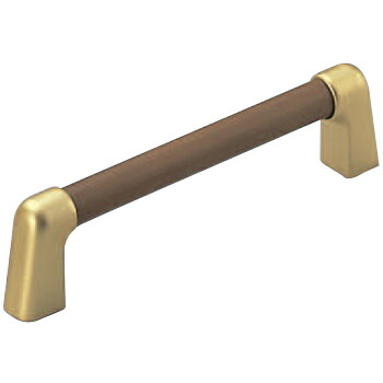 ウッドグラミーハンドル 128 Mオーク・ゴールド塗装 1箱20本価格 ※メーカー取寄品 シロクマ HC-43