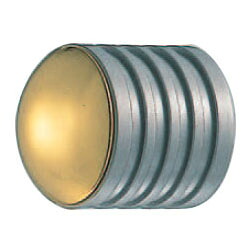 パイロットツマミ 20mm パールニッケル・純金 1箱30個価格 ※メーカー取寄品 シロクマ KB-101 |大工道具・金物の専門通販アルデ