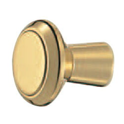 真鍮 リバティツマミ 24mm 金 1箱30個価格 ※メーカー取寄品 シロクマ KB-102 |大工道具・金物の専門通販アルデ