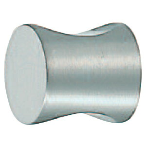 真鍮 ダブルカットツマミ 20mm ホワイト 1箱30個価格 ※メーカー取寄品 シロクマ KB-5 ｜大工道具・金物の専門通販アルデ