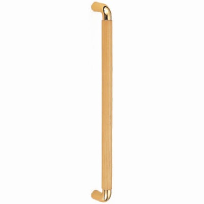 デュエット取手 300mm メン 純金・ライトオーク 1箱2本価格 ※メーカー取寄品 シロクマ NO-125S ｜大工道具・金物の専門通販アルデ