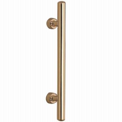 ステンレス甲丸丸棒取手 400mm 鏡面 1組価格 ※メーカー取寄品 シロクマ NO-141
