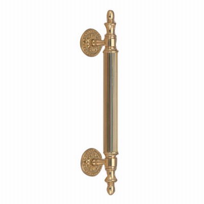 真鍮 バルカン取手 小 金 1本価格 ※メーカー取寄品 シロクマ NO-36 ｜大工道具・金物の専門通販アルデ
