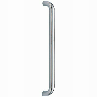丸棒取手 片面用 600mm メン 鏡面 1本価格 ※メーカー取寄品 シロクマ NO-166S