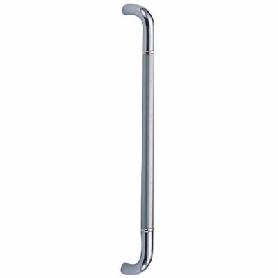 ステン 丸棒取手 450mm 鏡面・バイブレーション 1組価格 ※メーカー取寄品 シロクマ NO-173