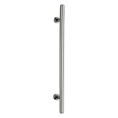 L型 甲丸丸棒取手 400mm 鏡面 1組価格 ※メーカー取寄品 シロクマ NO-303L