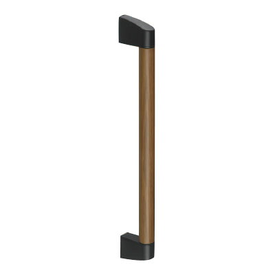 ハミング取手 メン 600mm ブラック・Mオーク 1箱2本価格 ※メーカー取寄品 シロクマ NO-600S ｜大工道具・金物の専門通販アルデ