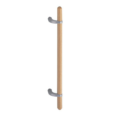 ウッド カプセル取手 600mm 白木ウッド 1組価格 ※メーカー取寄品 シロクマ NO-214 ｜大工道具・金物の専門通販アルデその他