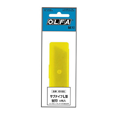 楽天市場】サブナイフL型用替刃 5枚 オルファ XB108S : 西新オレンジストア