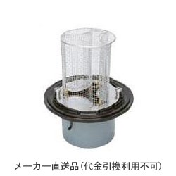 鋳鉄製ルーフドレイン たて引き用 打込型 集塵機能付(呼称100) ※メーカー直送代引不可 カネソウ ESPQ-1-100 ｜大工道具・金物の専門通販アルデ