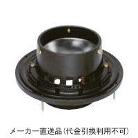 鋳鉄製ルーフドレイン たて引き用 木付け用 バルコニー中継用 水はね防止型(呼称50) ※メーカー直送代引不可 カネソウ EWSJ-2-50