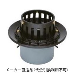 鋳鉄製ルーフドレイン たて引き用 打込型 バルコニー中継用(呼称100) カネソウ WMB-1-100 ｜大工道具・金物の専門通販アルデ