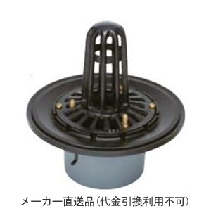 鋳鉄製ルーフドレイン たて引き用 打込型 屋上用(呼称100) メーカー直送代引不可 カネソウ WSP-1-100