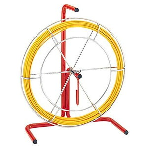 スーパーイエロー 線径2.5×4mm 50m リール付 ※メーカー直送品 マーベル E-4107R