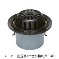 鋳鉄製ルーフドレイン たて引き用 PC打込型 バルコニー 庇・屋上用(呼称50) ※メーカー直送代引不可 カネソウ EPMR-1-50